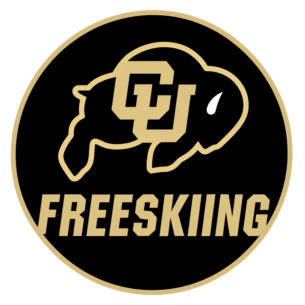 CU Boulder Freeskiing logo